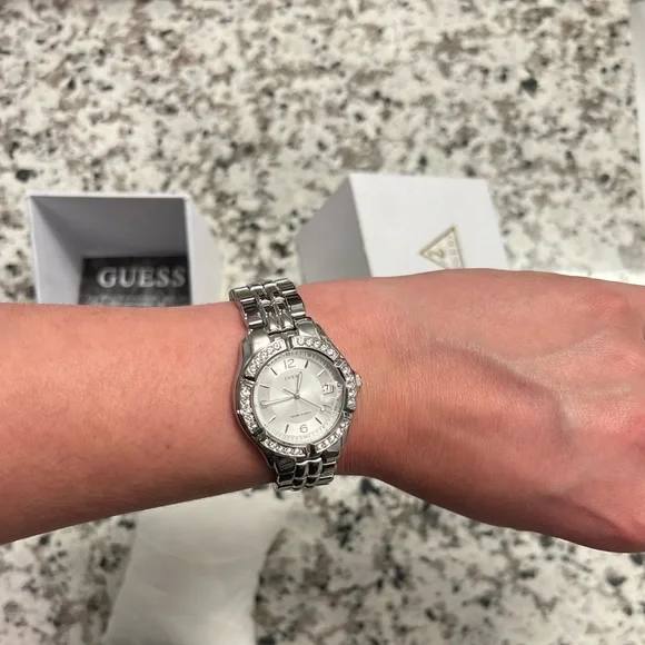 Guess | Accessories | Guess Silver Watch | Poshmark
